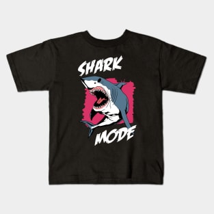 Shark Mode Kids T-Shirt